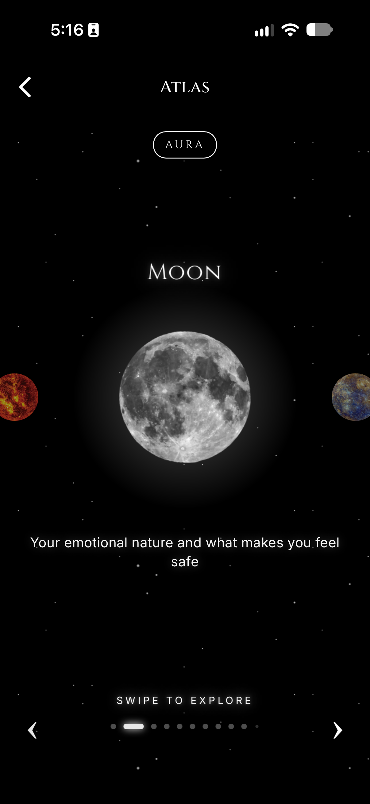 Stars ATLAS Moon — your emotional nature and what makes you feel safe